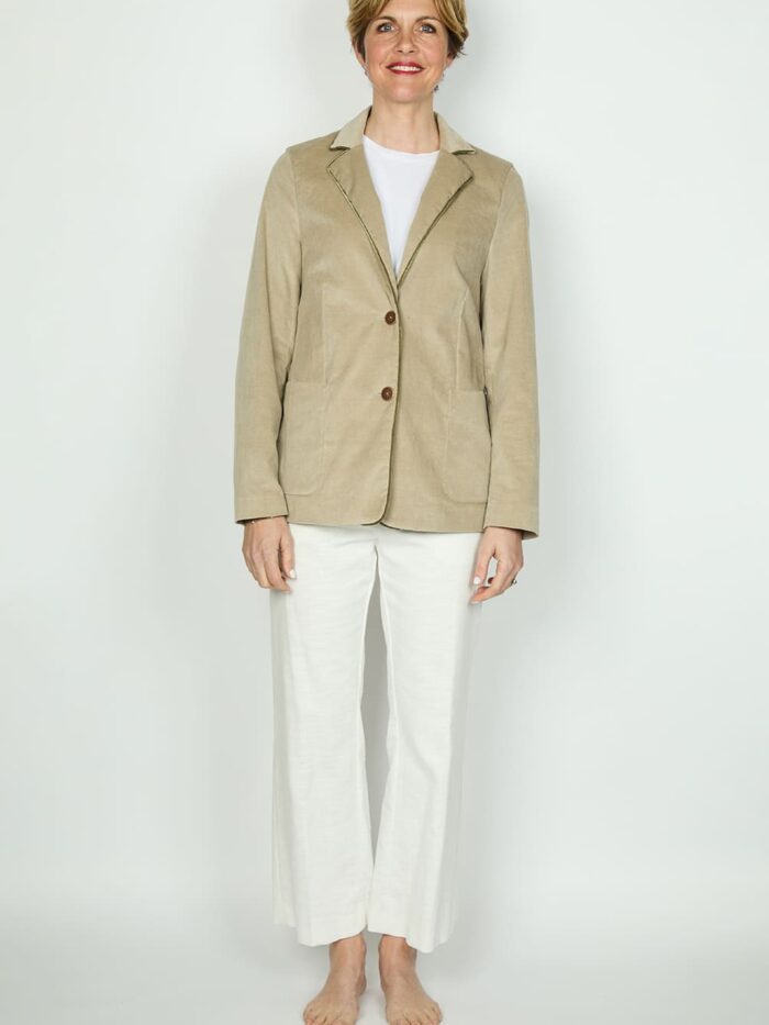 ALIA UNLINED BLAZER JADE